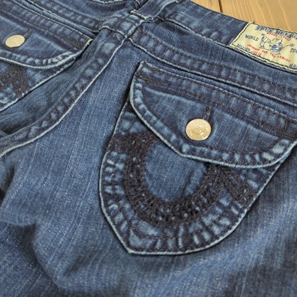 True Religion Julie Flap Pocket Skinny Jeans - Picture 9 of 15